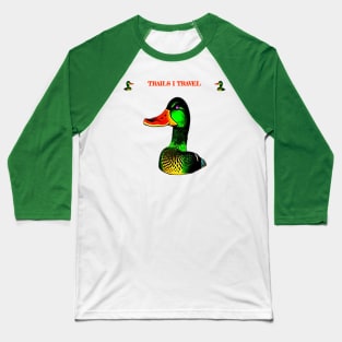 Duck Design Baseball T-Shirt